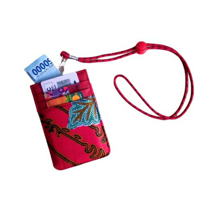 

PROMO!!! Name tag kantoran/kepanitian/karyawan/mahasiswa/wi lanyard batik etnik