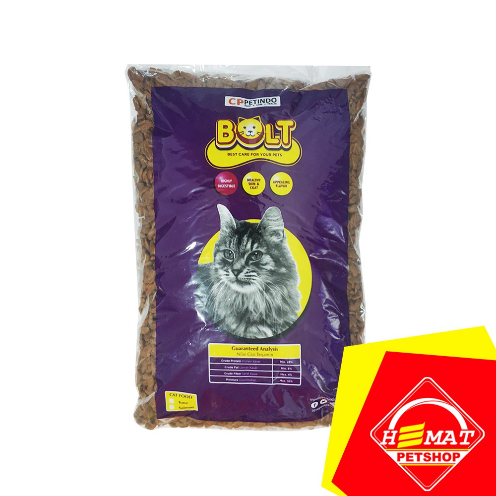 Bolt Repacking 1 Kg / Makanan Kucing