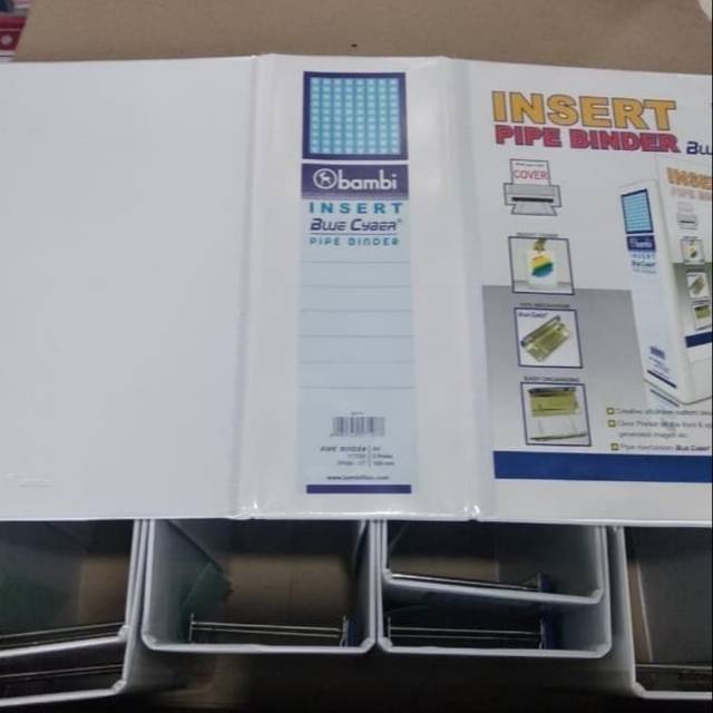 

Ordner Pipe Binder F4/Folio 100mm Bambi