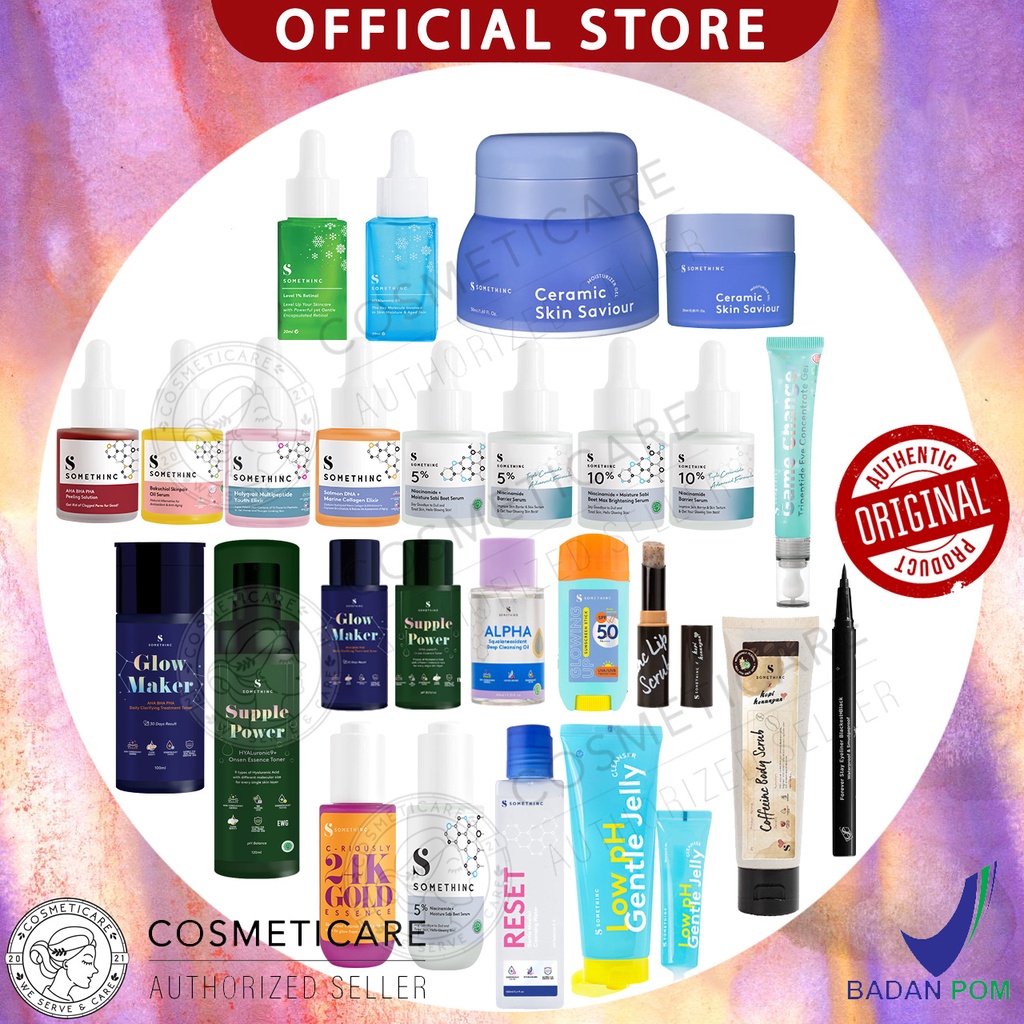 SOMETHINC SERUM NIACINAMIDE AHA BHA DNA SALMON BAKUCHIOL GLOW MAKER