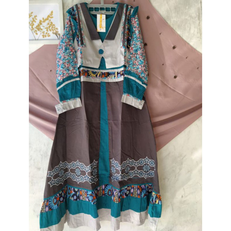 Gamis Sabrina Brand Original High Quality kode MD