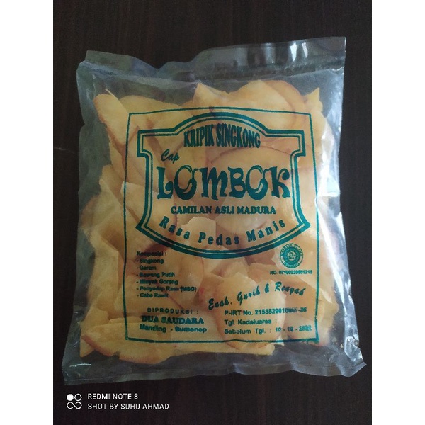 

Kripik Singkong cap Lombok