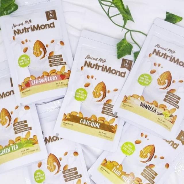 

Nutrimond susu almond dgn chia seed & flax seed | susu pelancar asi