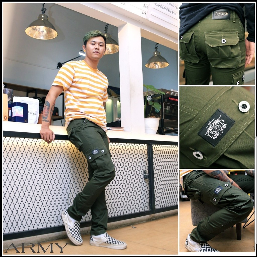 Celana Cargo / Celana Tactical panjang / Celana PDL / Celana Kargo Panjang / Celana Kargo Pria