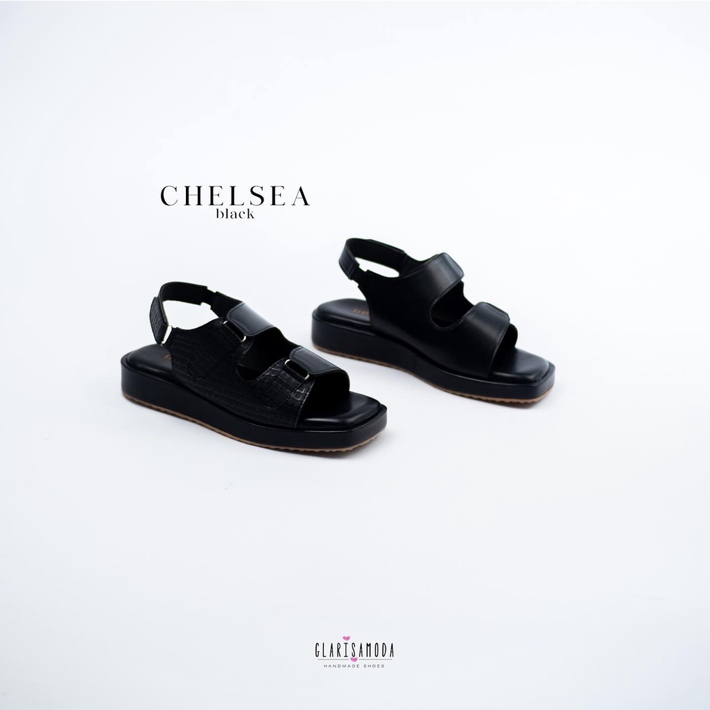 GLARISAMODA Chelsea Sandal Sepatu Sandal Wanita Nyaman