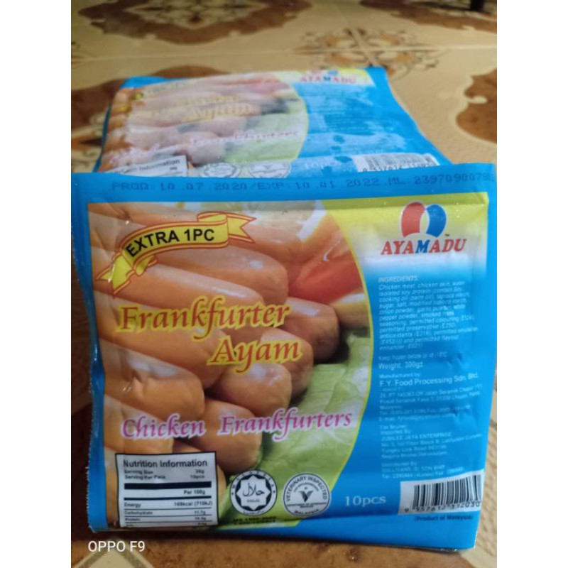 

sosis ayam madu dari malaysia