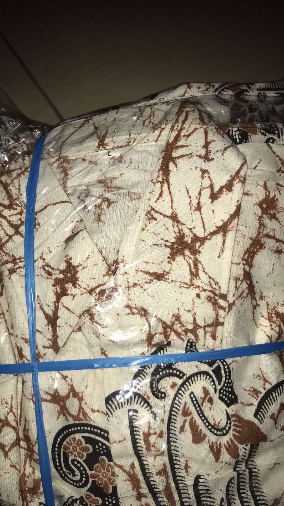 Size M L Xl Xxl New Kemejapria Lengan Pendek 848vo Pilot Pangkat 4029ys Batik Pria Turambi