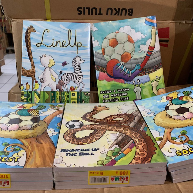 

BUKU TULIS ISI 100 (5PCS) SISWA