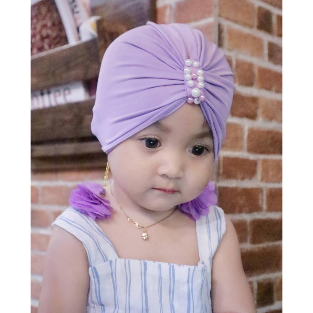 Turban Baby Penutup kepala Bayi