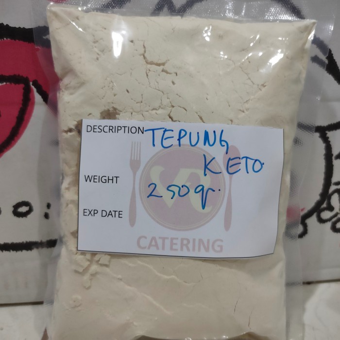 

BISA COD Tepung keto 250 gr
