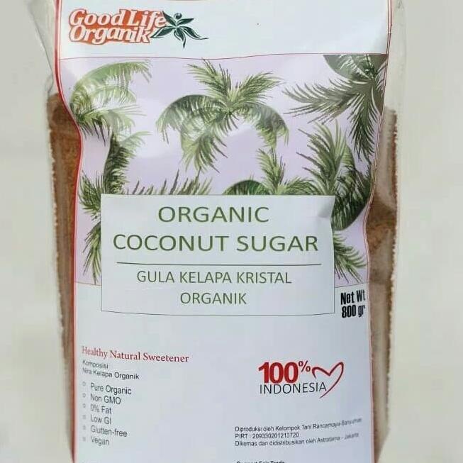 

Gula Kelapa Kristal Organik 800 gram