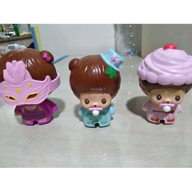 Happy meal monchichi preloved dijual satuan