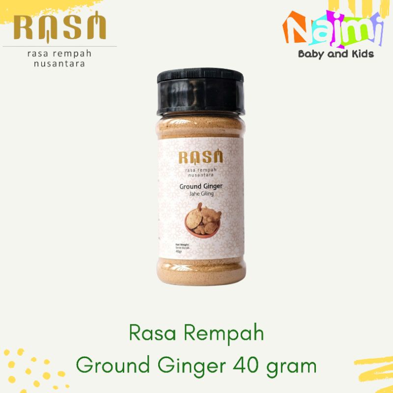 Rasa Rempah Nusantara Ground Ginger 40 gr | Jahe Bubuk