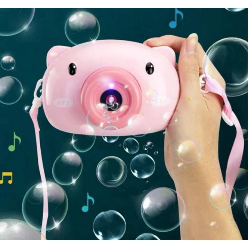 Mainan Bubble Camera