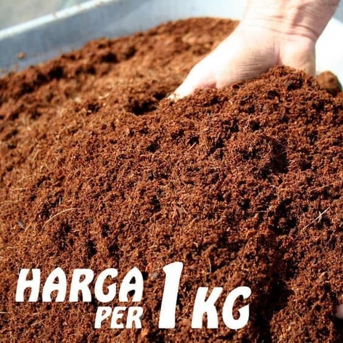 Cocopeat Media Tanam Pertanian Hidroponik Cocopeat Cocopit 1 Kg/media tanam cocopeat