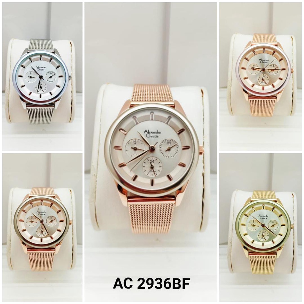 ALEXANDRE CHRISTIE AC 2936BF JAM TANGAN WANITA ORIGINAL GARANSI RESMI