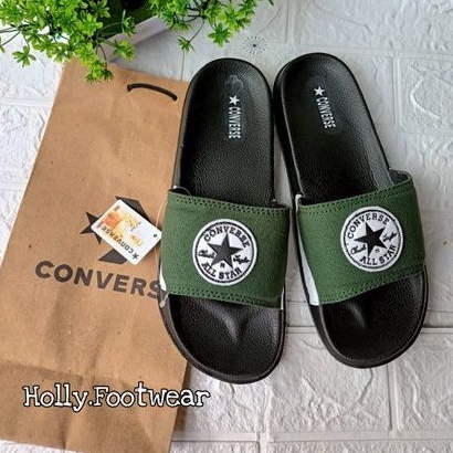 Sandal Slop converse / sandal slip on Terlaris pria wanita / sandal distro converse