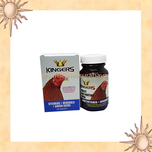 Kingers vitamin mineral Doping obat ayam tarung pisau philipine