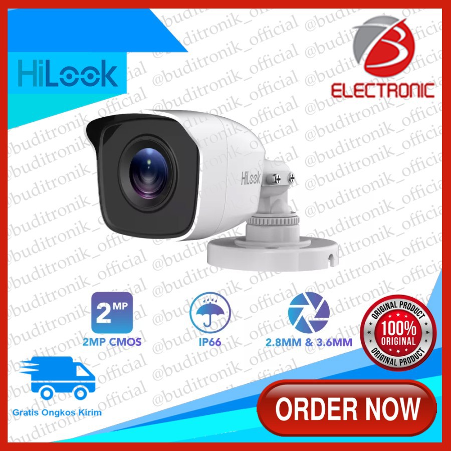 KAMERA CCTV HILOOK 2MP OUTDOOR HD 1080P THC-B120-PC