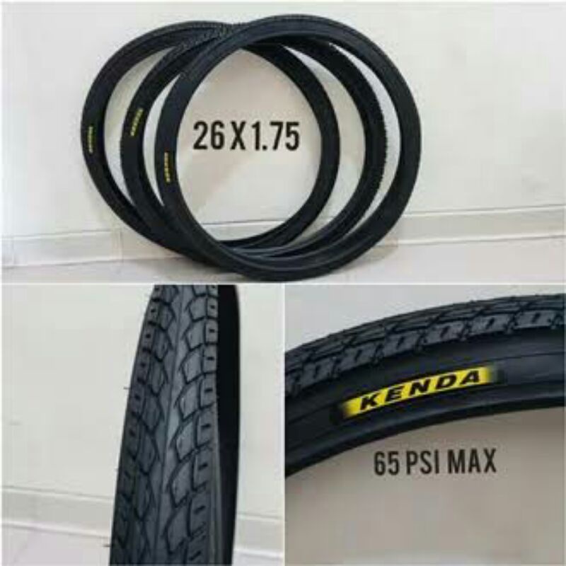 ban luar 26x1.75 Kenda ban luar sepeda ban luar 26 x 1.75 ban 26"