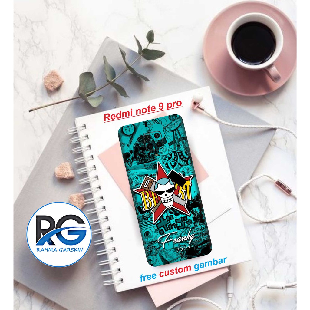 garskin hp redmi note 9 pro CZ1 - FREE CUSTOM GAMBAR ( FULL BODY)