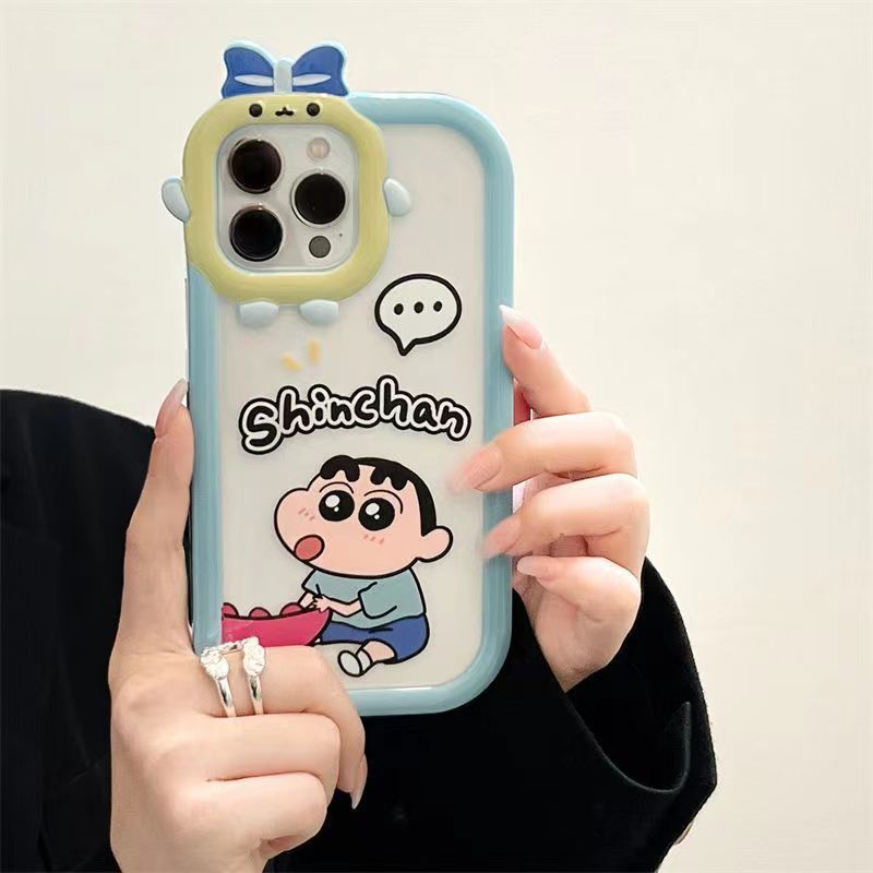 Case Motif Kartun Buaya Beruang Untuk iPhone 12promax Apple X 13 11 Xs Max