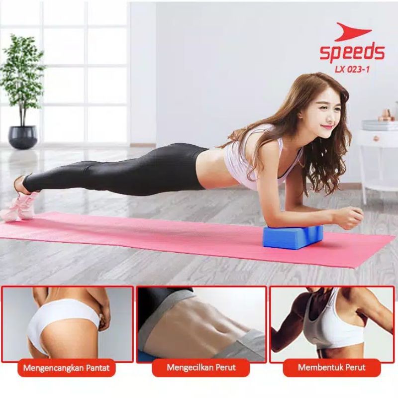 Yoga Block Merk SPEEDS Original / Yoga Brick / Balok Yoga 023-1-4