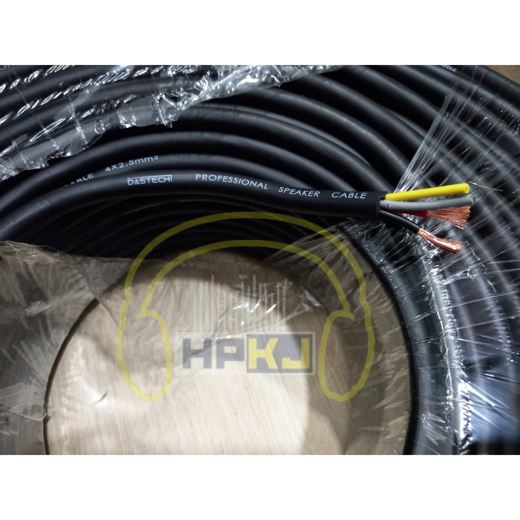 KABEL SPEAKER ISI 4 DASTECH 4 x 2.5 Kabel speaker DASTECH  4 x 2.5 meteran