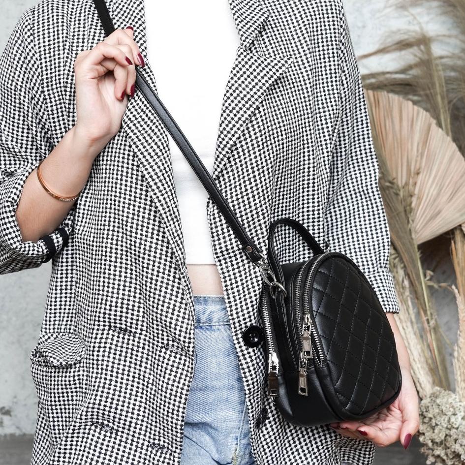 Tren Kekinian.. Patris Nuna 2 in 1 Bag / Tas Wanita Ransel / Tas Wanita Selempang