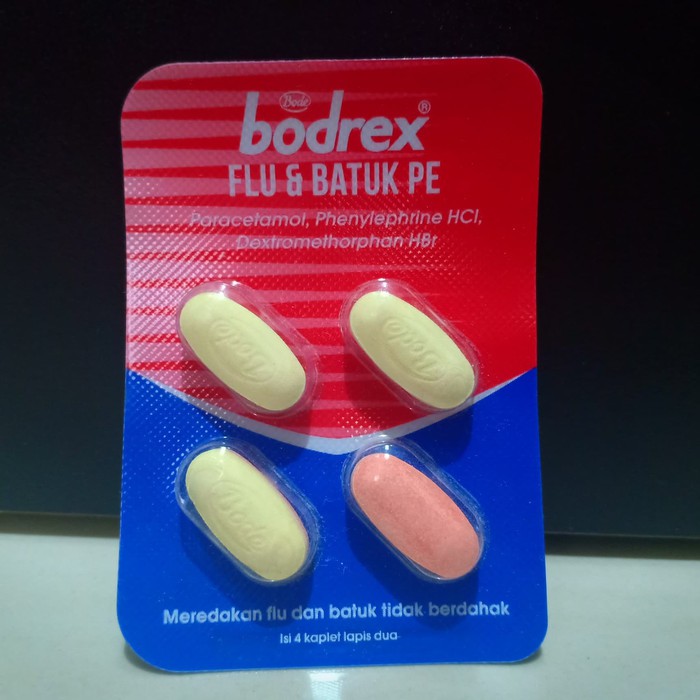 Bodrex Flu & Batuk 4 Kaplet / Sakit Kepala / Hidung Tersumbat-2