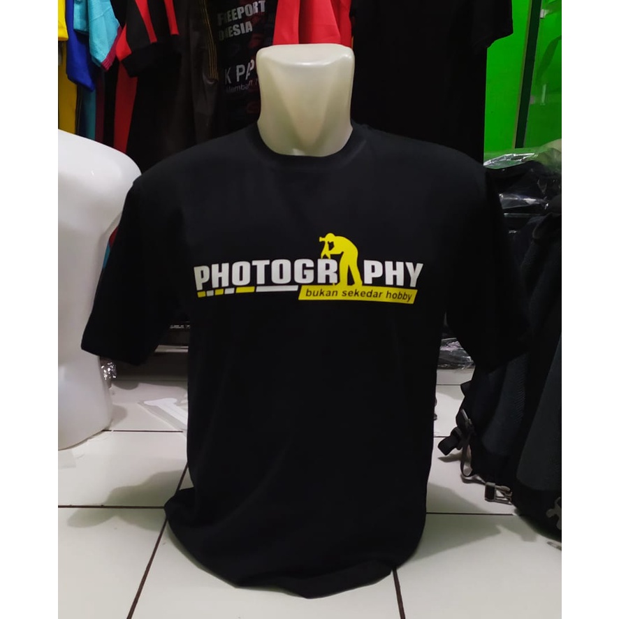 BAJU KAOS PHOTOGRAPHY / KAOS FOTOGRAFER / KAOS PHOTOGRAPHER