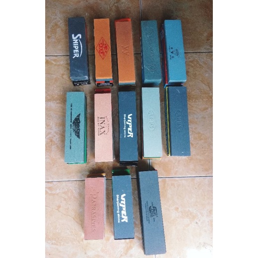 BATU ASAH/UNGKAL UNTUK PISAU,ARIT MURAH DAN BERVARIASI