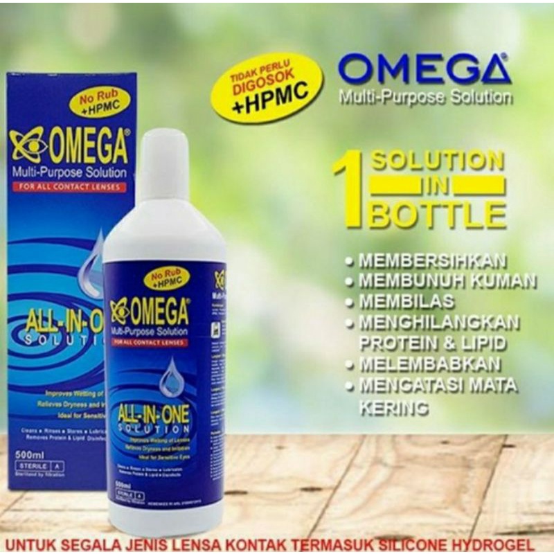 CAIRAN SOFTLENS OMEGA MULTIPURPOSE. UK.500ML