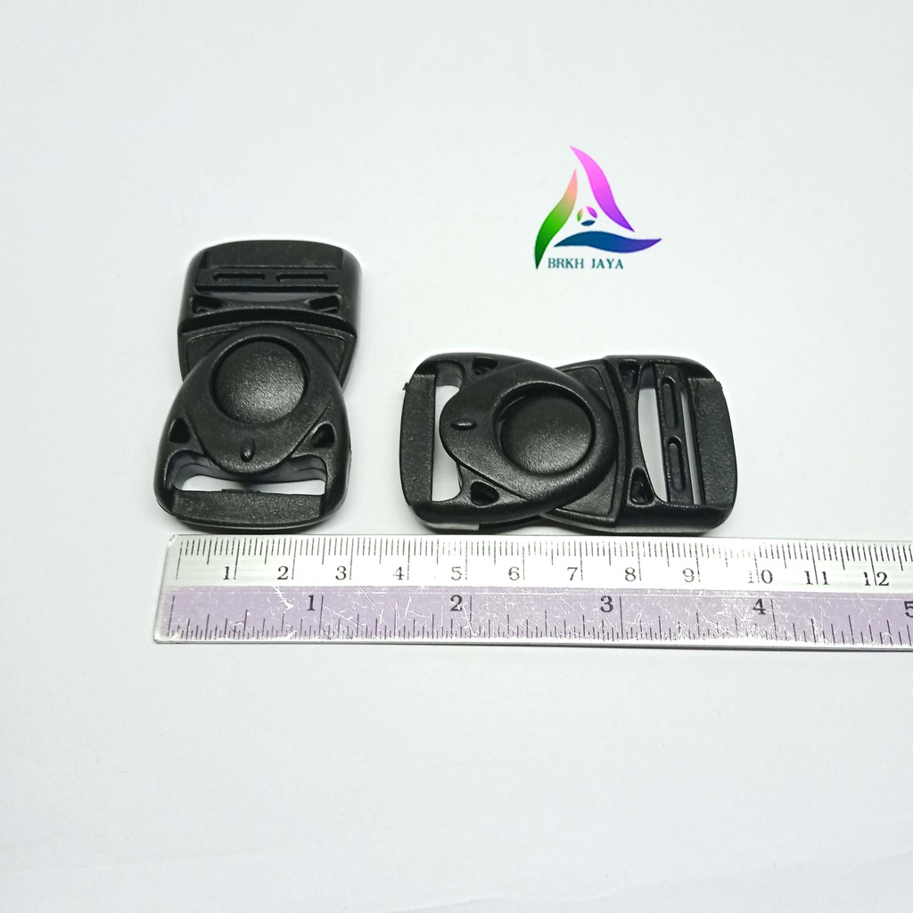 KUNCI SODOK PUTAR 2.5 CM / KUNCI SODOK PLASTIK BUCKLE ACETAL