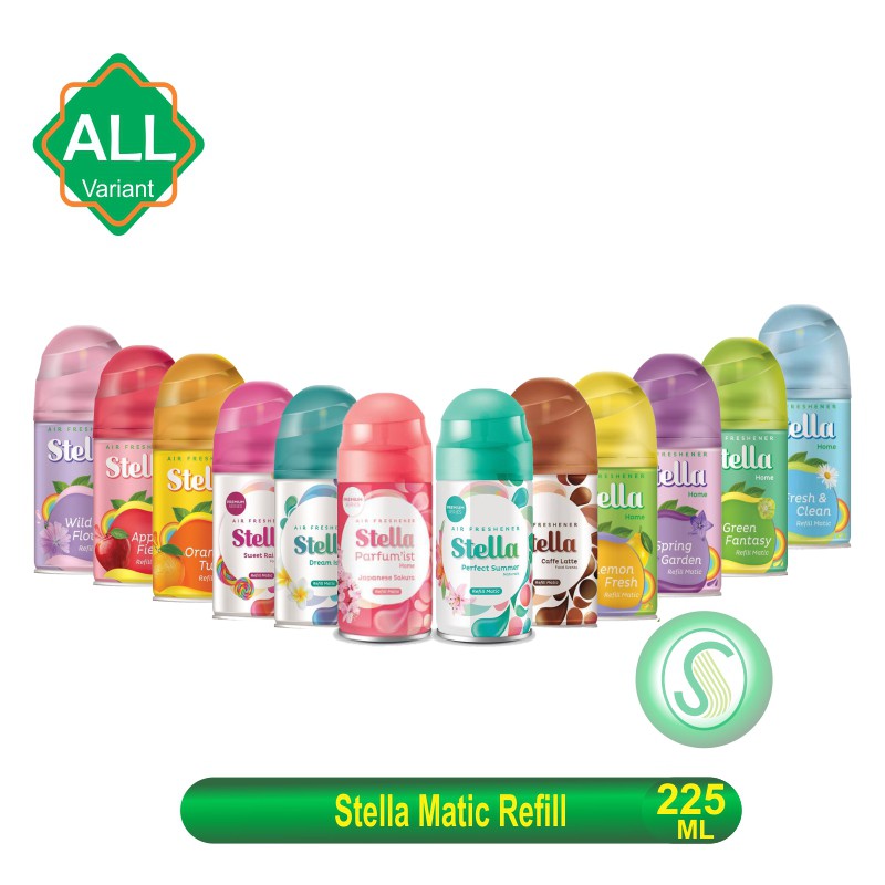 Stella Matic Refill Pengharum Ruangan 225ml