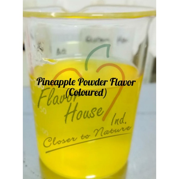 

Pineapple Powder Flavor Coloured (+ warna) - kemasan 500 gram