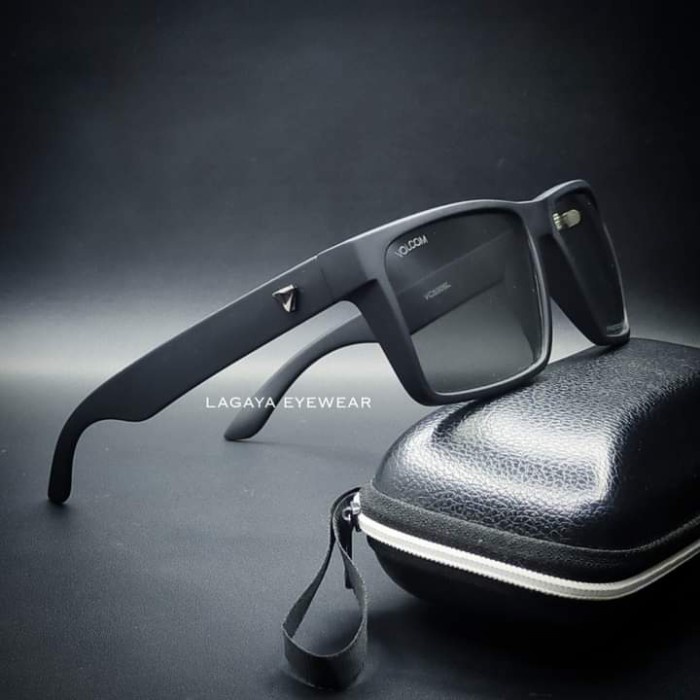 KACAMATA VOLCOM ORIGINAL PHOTOCROMIC POLARIZED ANTI UV 400 - Hitam