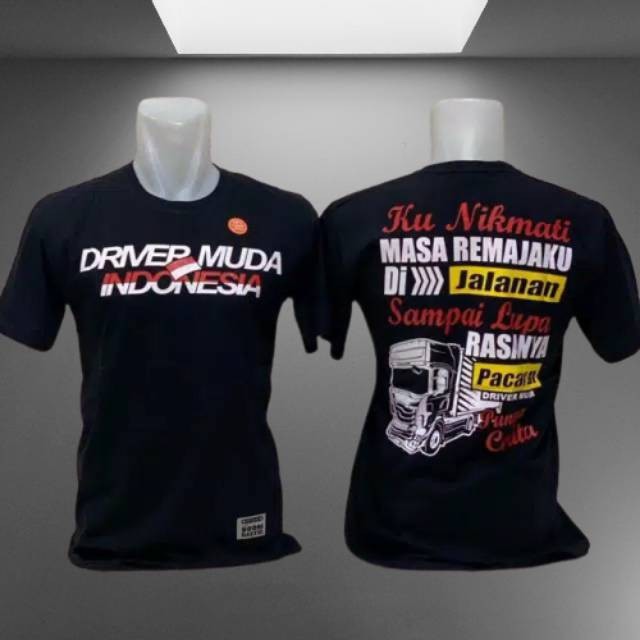 Promo Baju Kaos Distro Driver Muda Indonesia keren