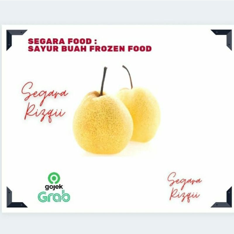 

Buah pear buah pir sweet pear 1kg