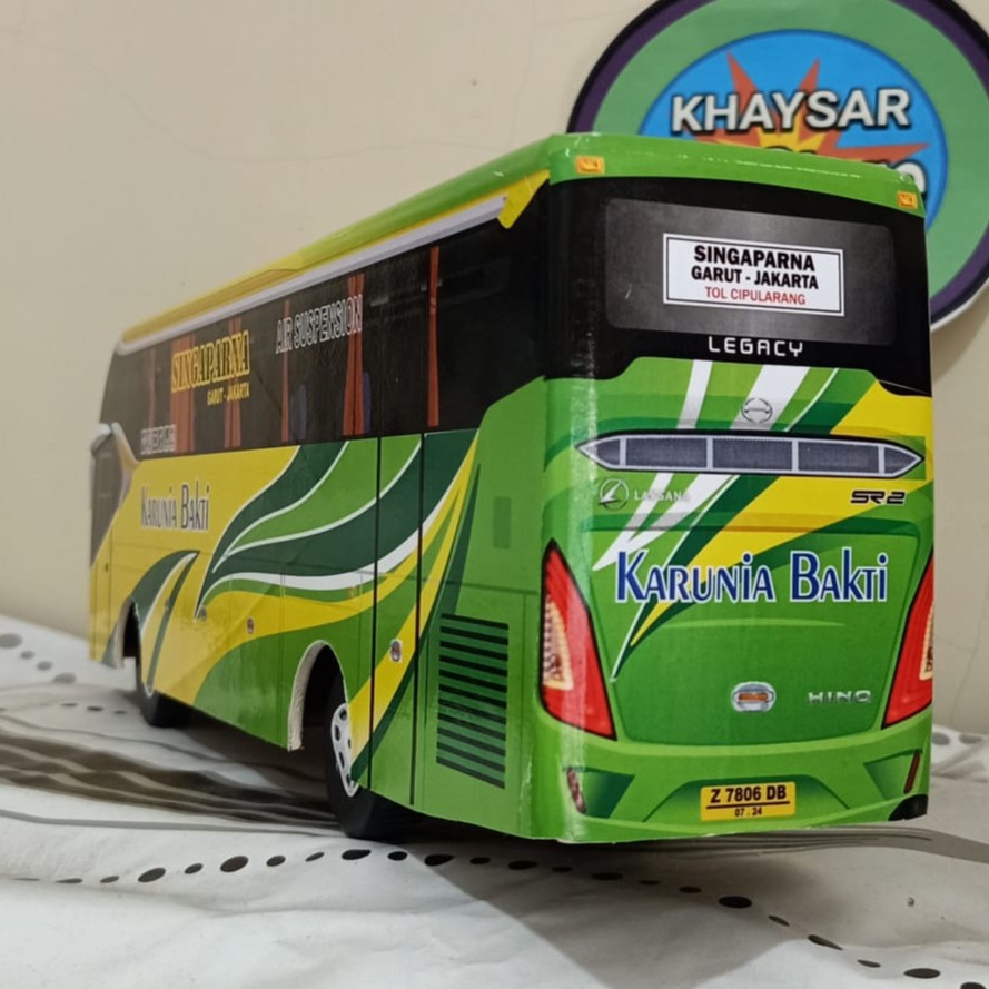 miniatur bus bis SR2 KARUNIA BAKTI