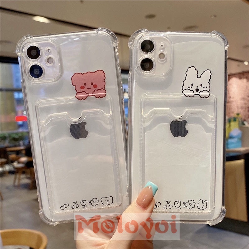 Casing Tpu Realme C21Y C25Y C20 C20A C25 C25S C11 2021 C15 C12 Samsung A22 A32 A52 A72 A51 A03S A12 Motif Kelinci