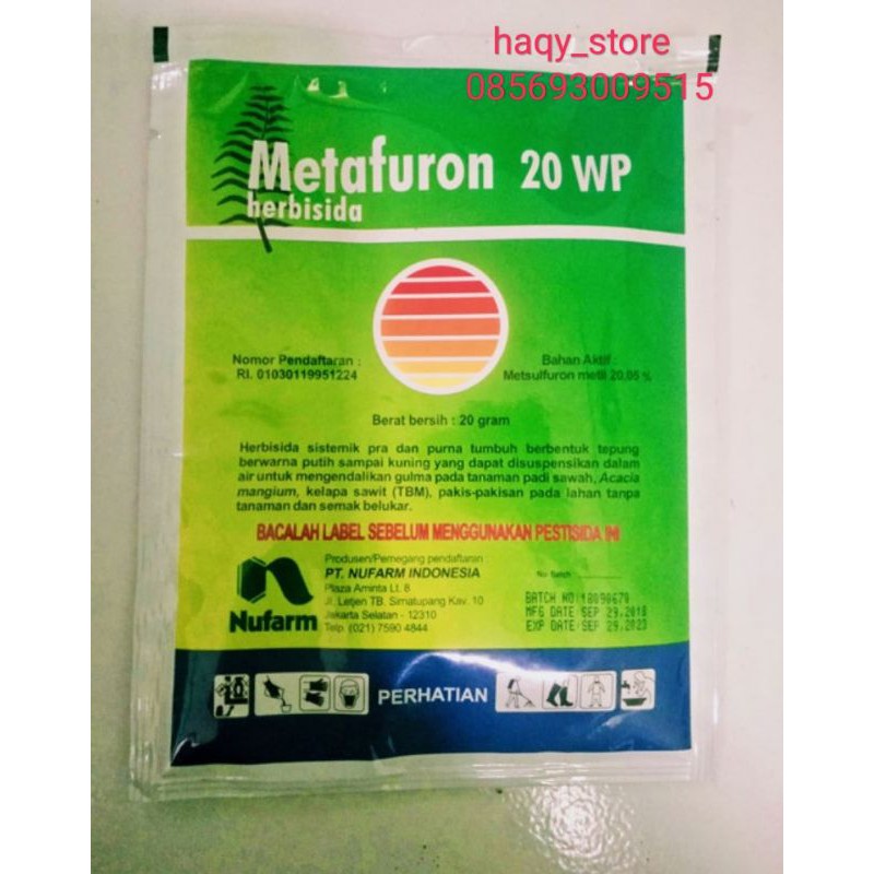 herbisida Tepung Metafuron 20WP