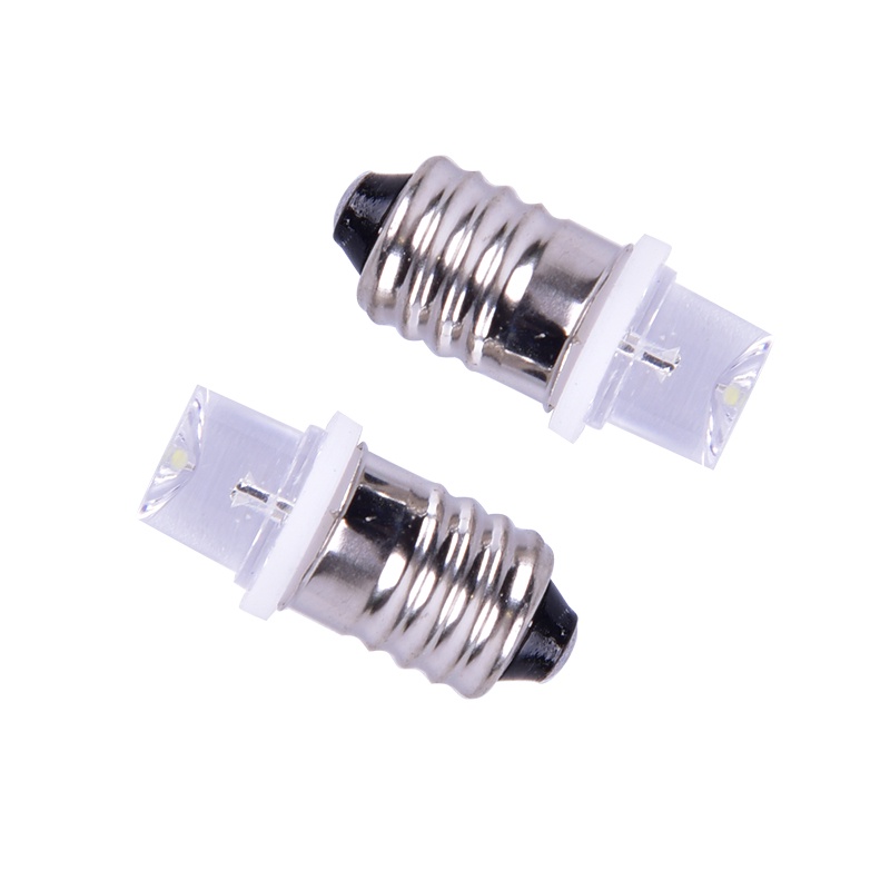 {LUCKID}5pcs/set E10 Led Bulb DC 3V 4.5V Instrument Bulb Indicator Bulb Flashlight Bulb