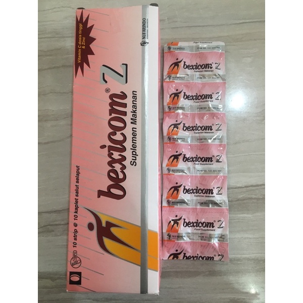 BEXICOM Z MULTIVITAMIN DENGAN KOMPOSISI SEPERTI BECOM ZET