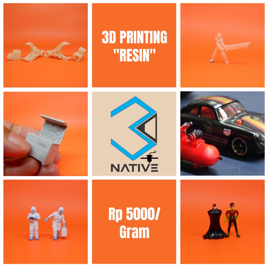 Jasa 3D Printing Resin - Berkualitas