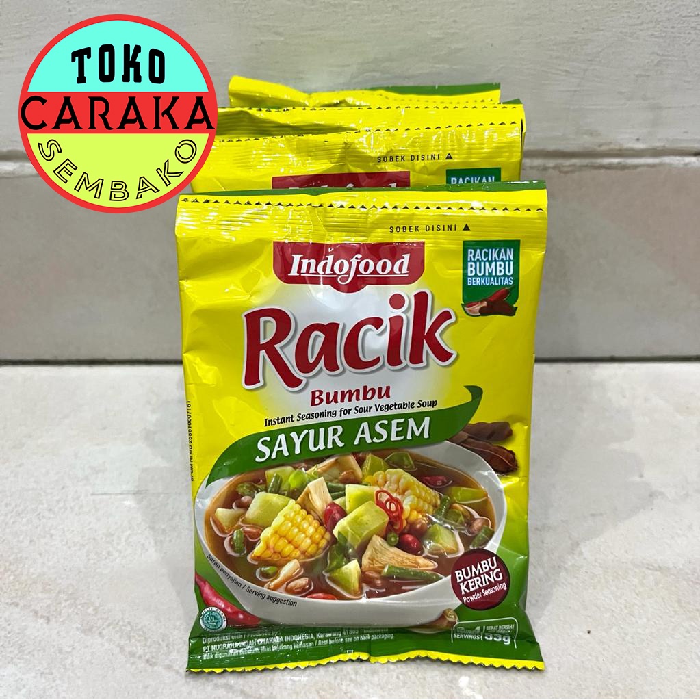 

Indofood Bumbu Racik Sayur Asem 33g - Kemasan Praktis Sachet