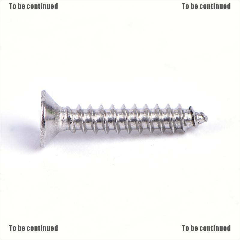 {WhIte} 50PCS M3 stainless steel  screw cross recessed phillips round pan head screw