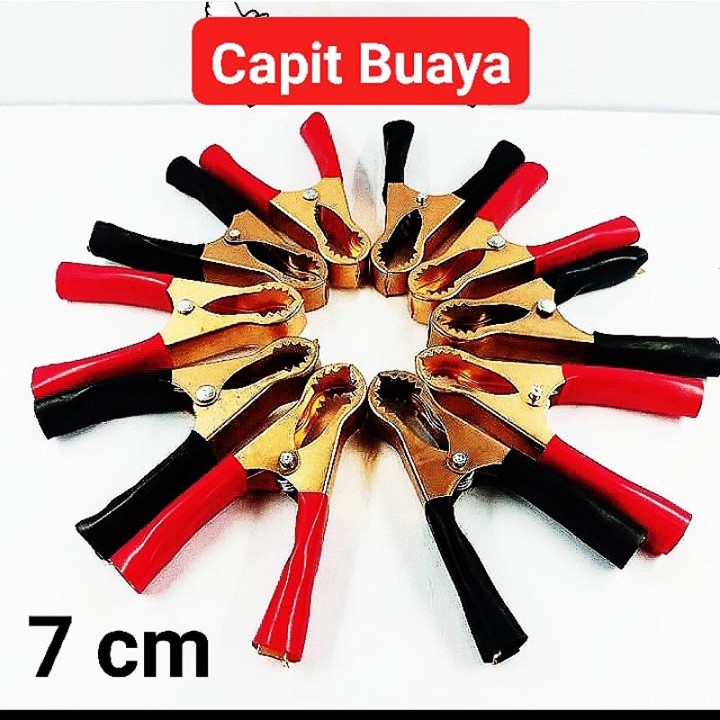 JAPIT AKI 7 CM CAPIT BUAYA SEPASANG kualitas bagus