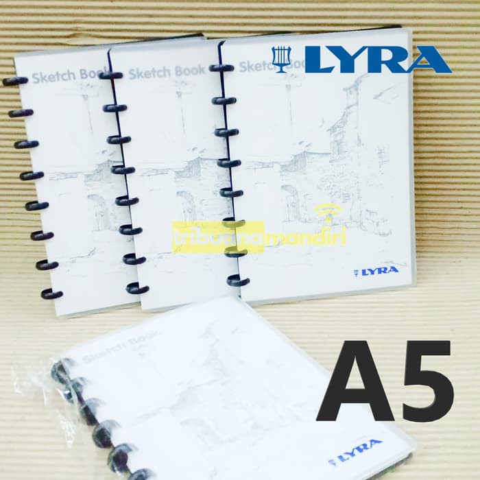 

Lyra Sketch Book - Kiky Sketch Book - Papan Tulis Gambar Sketch Book A5 30 Lembar/Sketchbook Lyra -