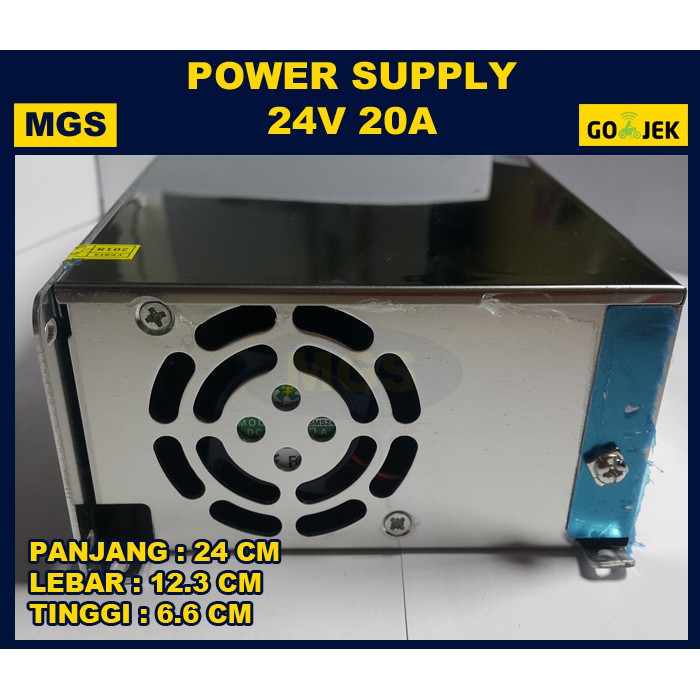 POWER SUPPLY SWITCHING 24V 20A